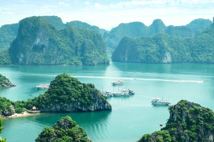 Norte y centro de Vietnam, Camboya y Tailandia