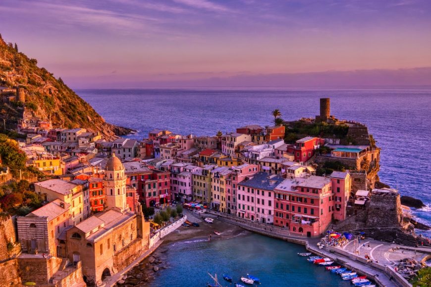 Ruta por Cinque Terre con Venecia