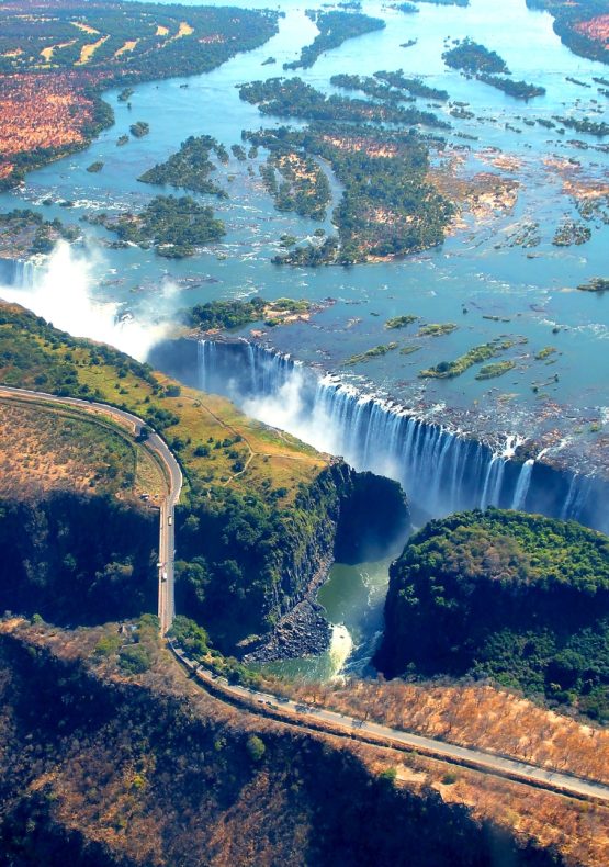 Sudáfrica con Cataratas Victoria y Mauricio
