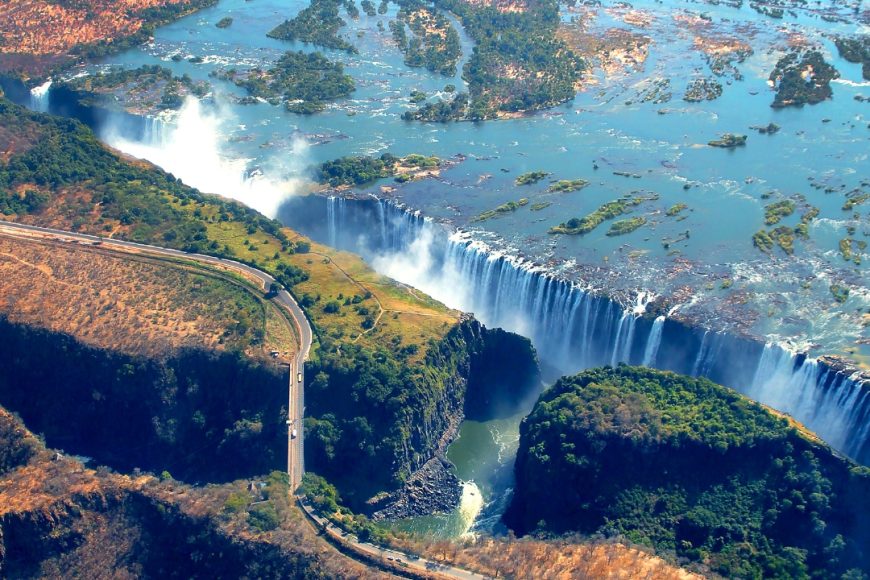 Sudáfrica con Cataratas Victoria y Mauricio