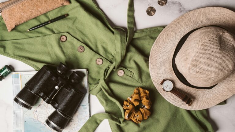 Equipaje para safari África