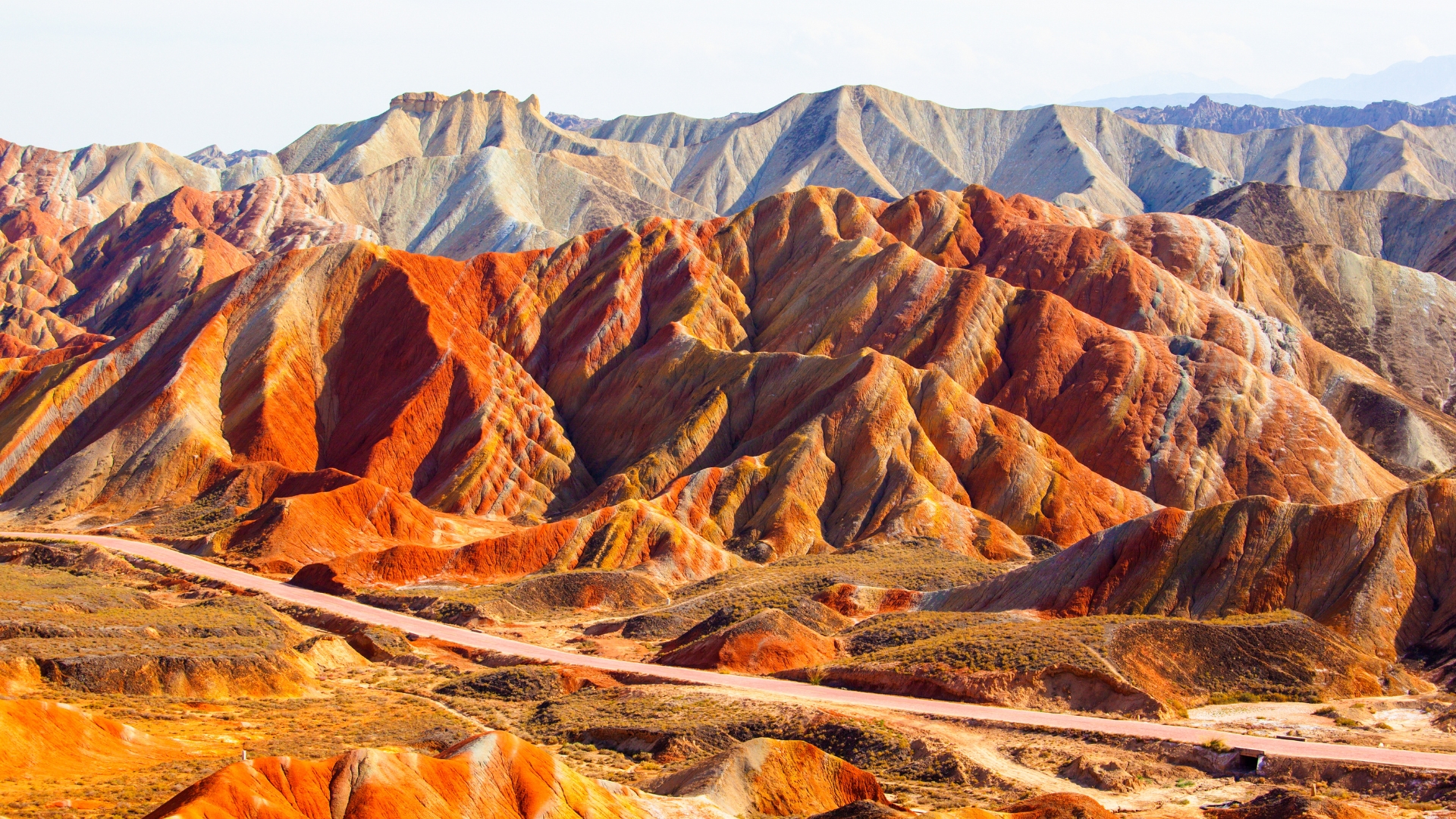 Parque Geológico Zhangye Danxia, China
