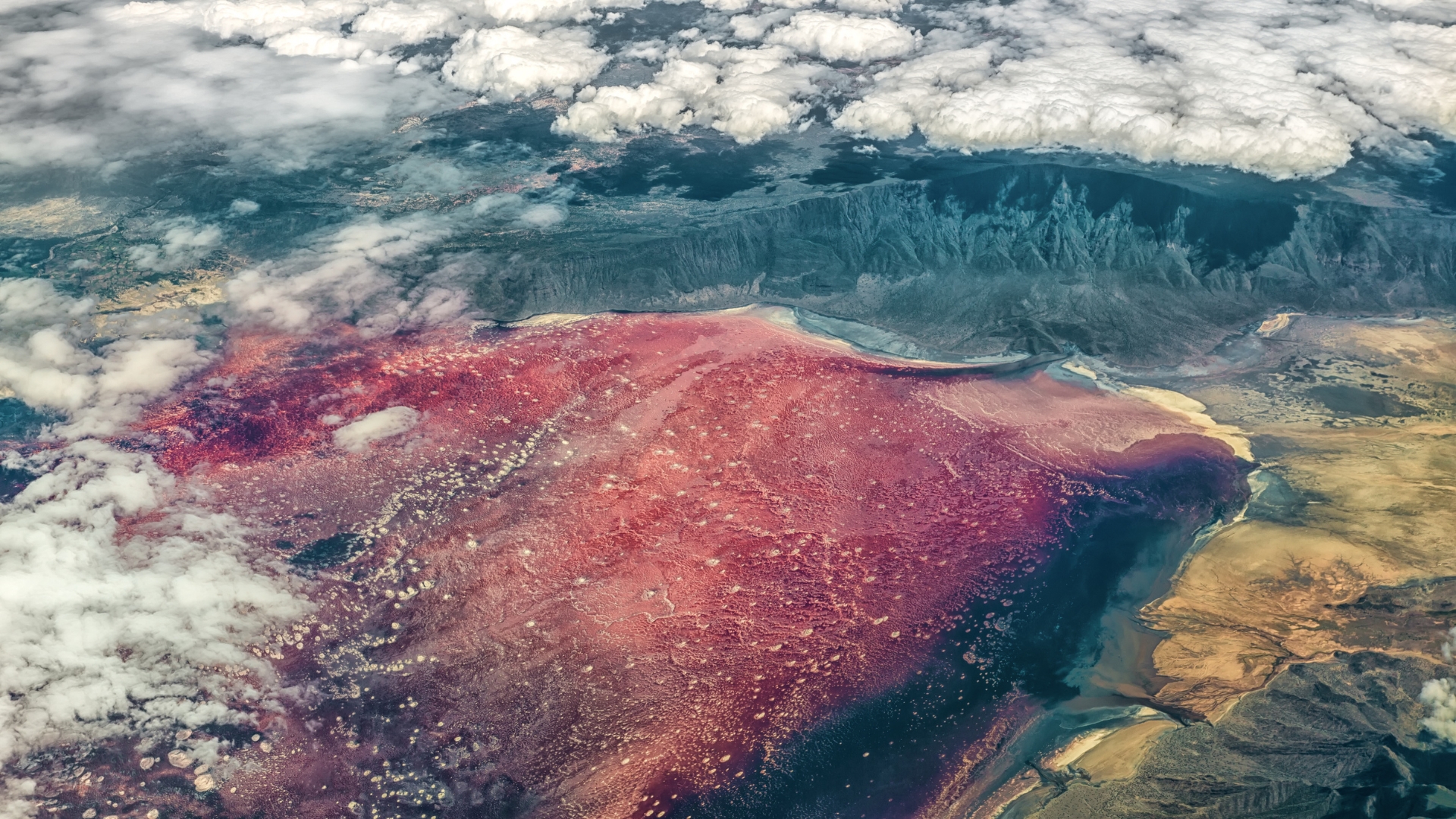 Lago Natron, Tanzania